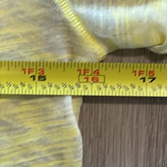 We The Free Women’s T-Shirt Small Yellow Acid Wash Lightweight Cotton Sheer - Picture 9 of 11